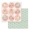 Double-Sided Paper Pad-Shabby Rose, 30.5 x 30.5 (12" x 12"), Multicoloured